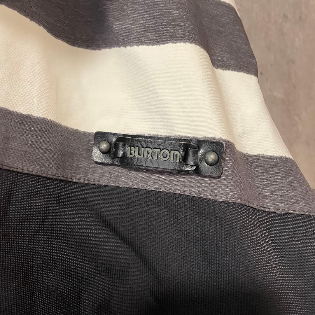 Burtonバートンスキーウェアスノーボードジャケットパーカーフード黒ブラック白