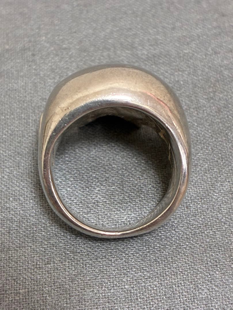 CRAZY PIG EVIL SKULL RING LARGE 15号 正規品