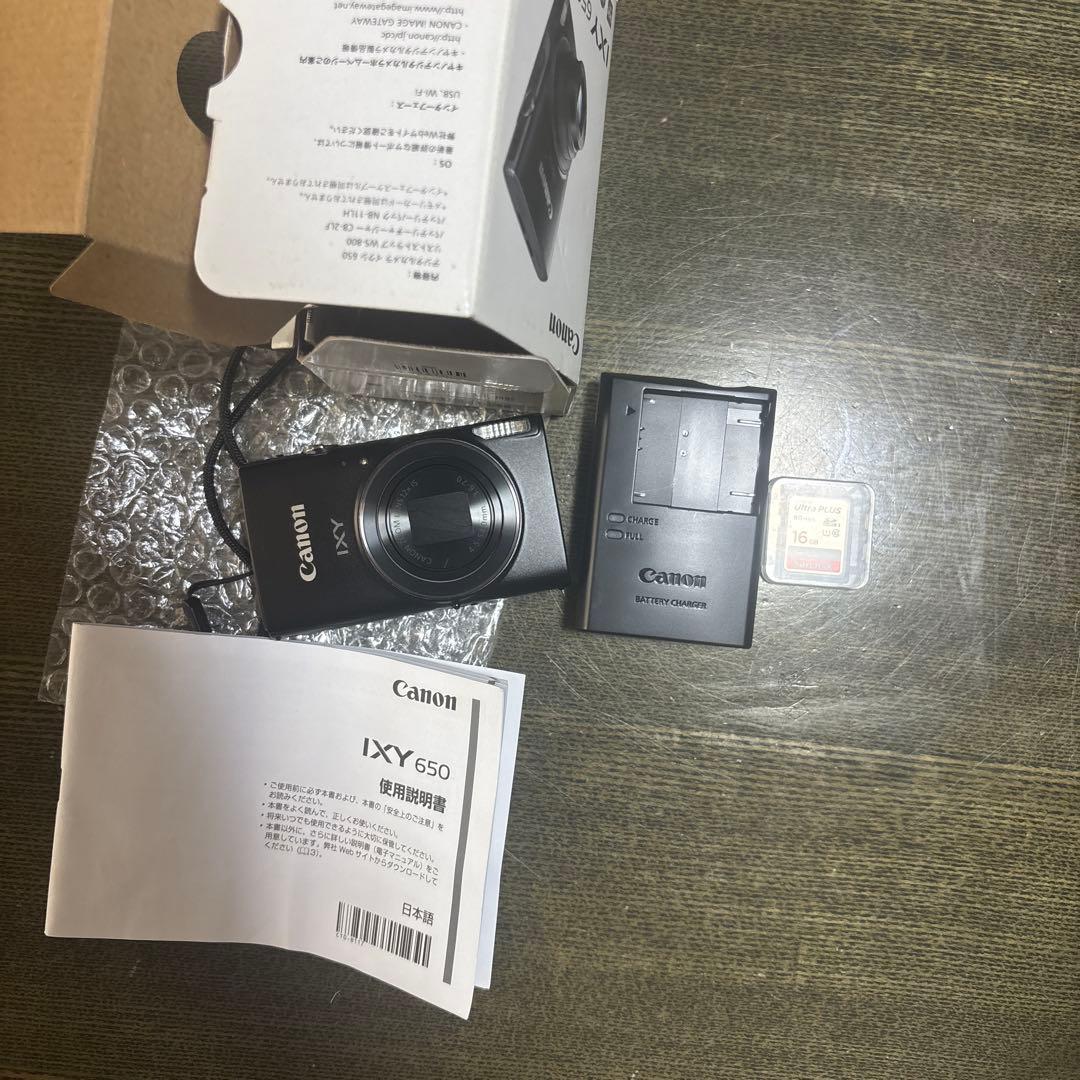 Canon IXY 650 コンパクトデジタルカメラ　新品未使用