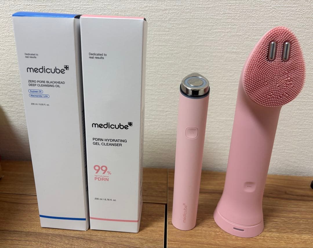 メディキューブ ブースタープロミニプラス＆クレンザーヘッド　付属品あり