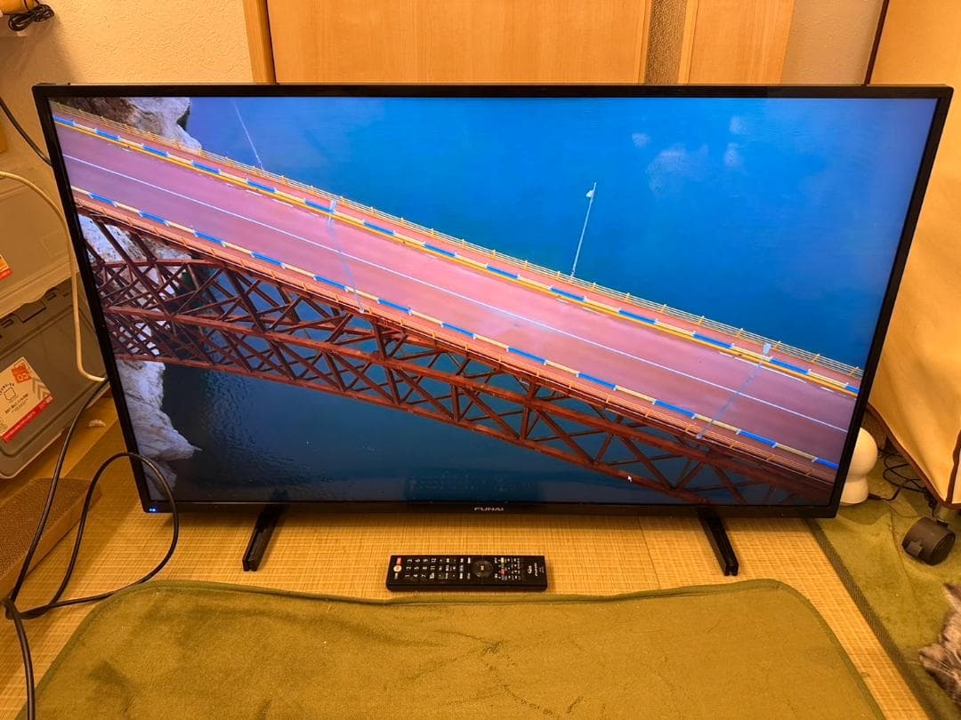 funai フナイ　43型 テレビ FL-43U3130　20年製　4K対応！