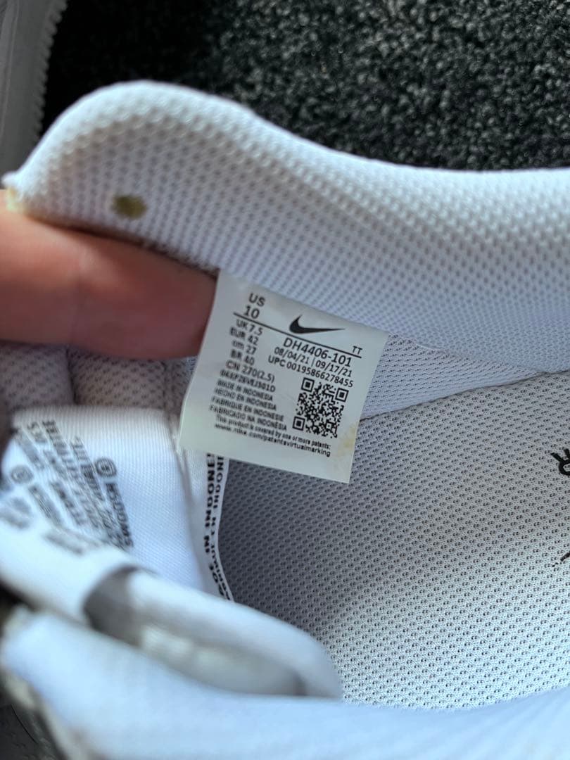 NIKE WMNS AIR FORCE 1 AF1 スニーカーUS10 27cm