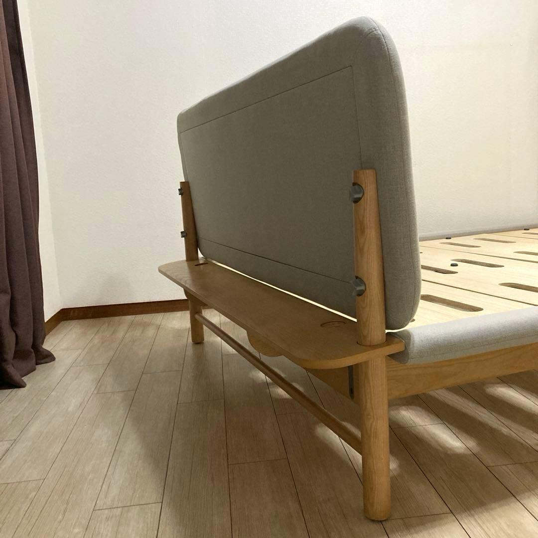 【自社配送エリア内限定販売】Koalaファブリックベッドフレーム/ダブルサイズ