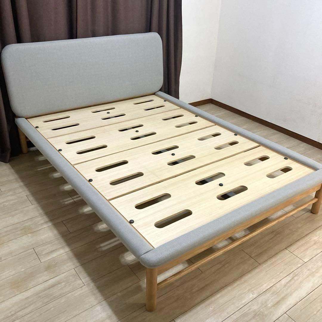 【自社配送エリア内限定販売】Koalaファブリックベッドフレーム/ダブルサイズ