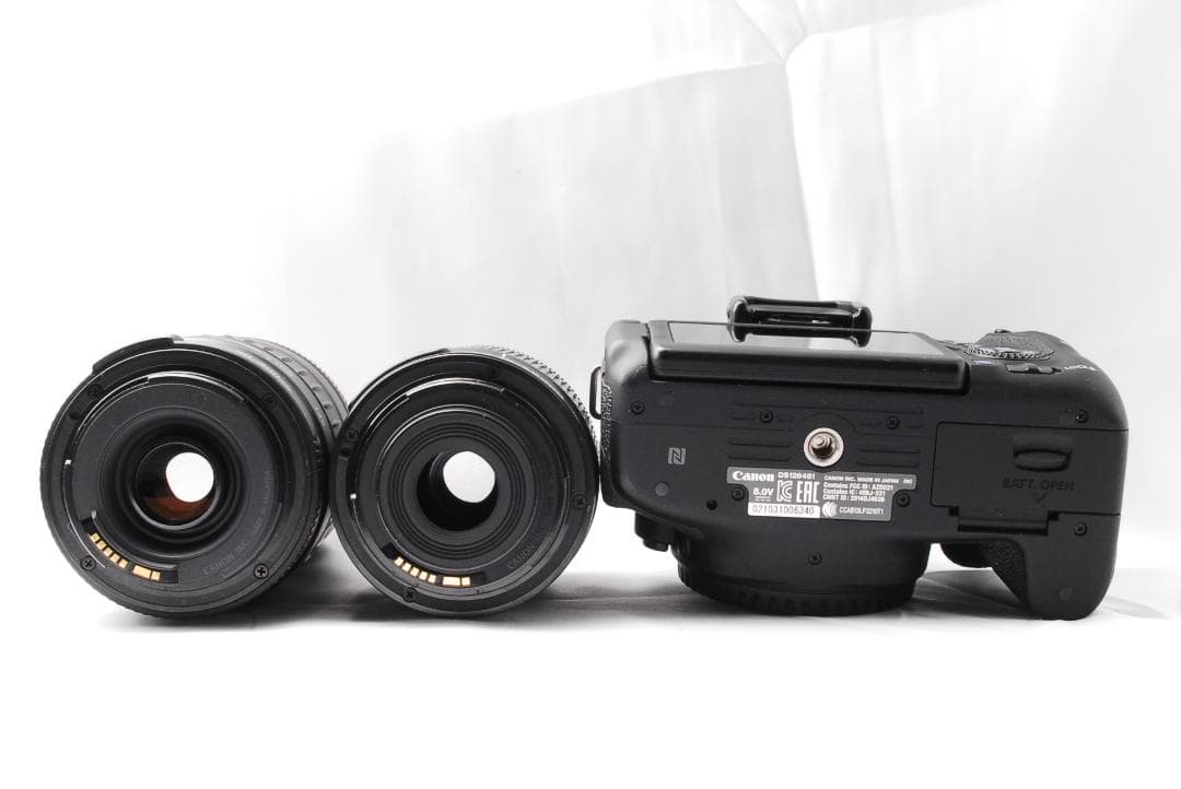 即購入1000円OFF❤️Canon EOS 8000D ダブルレンズWi-Fi