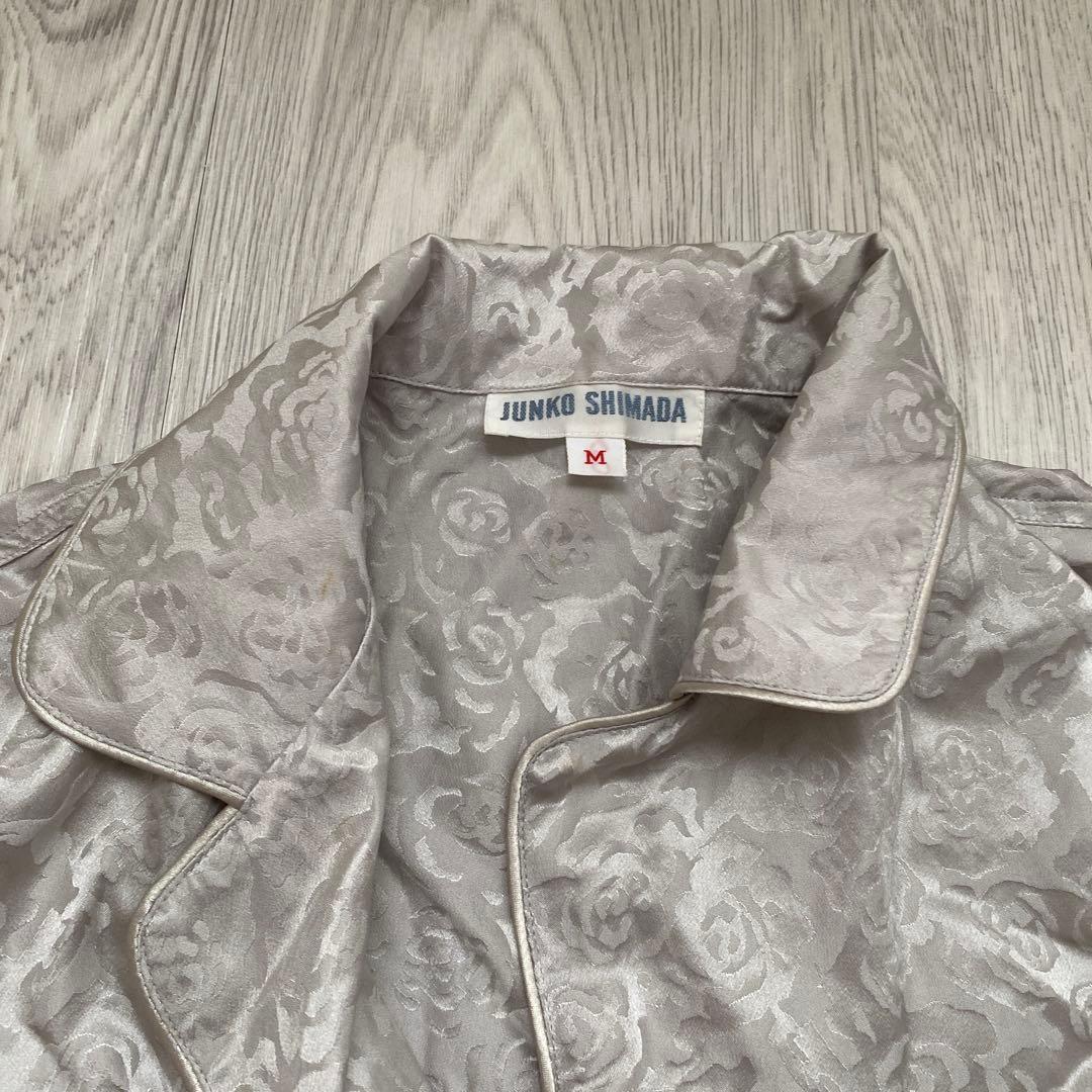 シルク　100% パジャマ　絹　JUNKO SHIMADA サイズM 美品
