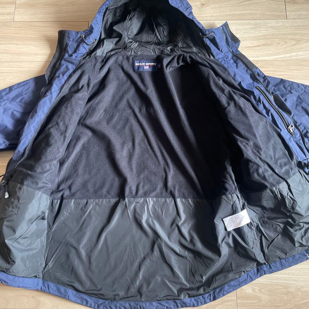POLO SPORT マウンテンパーカー ネイビー
