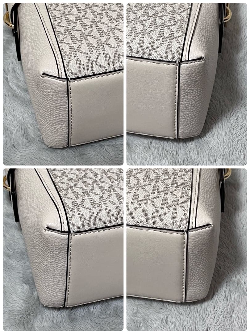 未使用✨マイケルコース ハンドバッグ ショルダー 2WAY PVC レザー 白