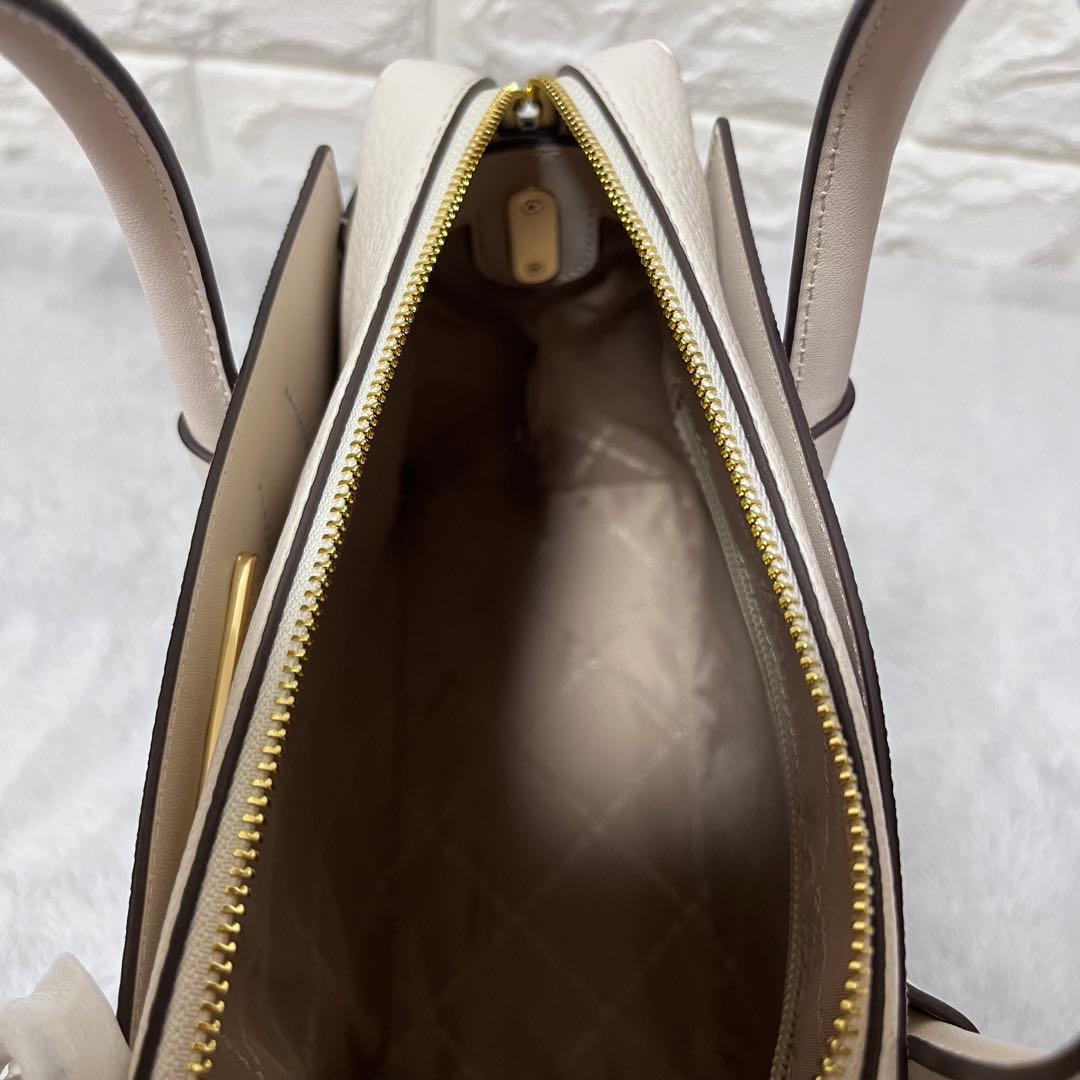 未使用✨マイケルコース ハンドバッグ ショルダー 2WAY PVC レザー 白