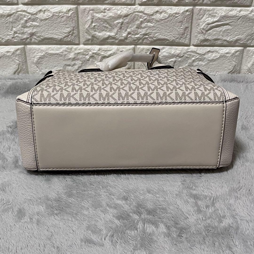 未使用✨マイケルコース ハンドバッグ ショルダー 2WAY PVC レザー 白