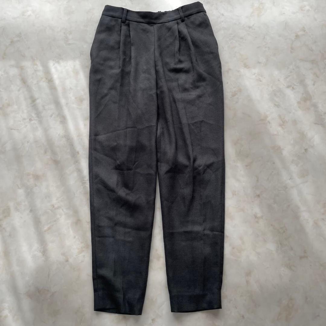 未使用級　グリーンレーベルリラクシング　セット　パンツスーツ　ノーカラー　S　M