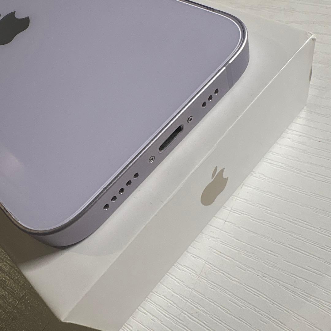 iPhone 14 128GB パープル SIMフリー 極美品