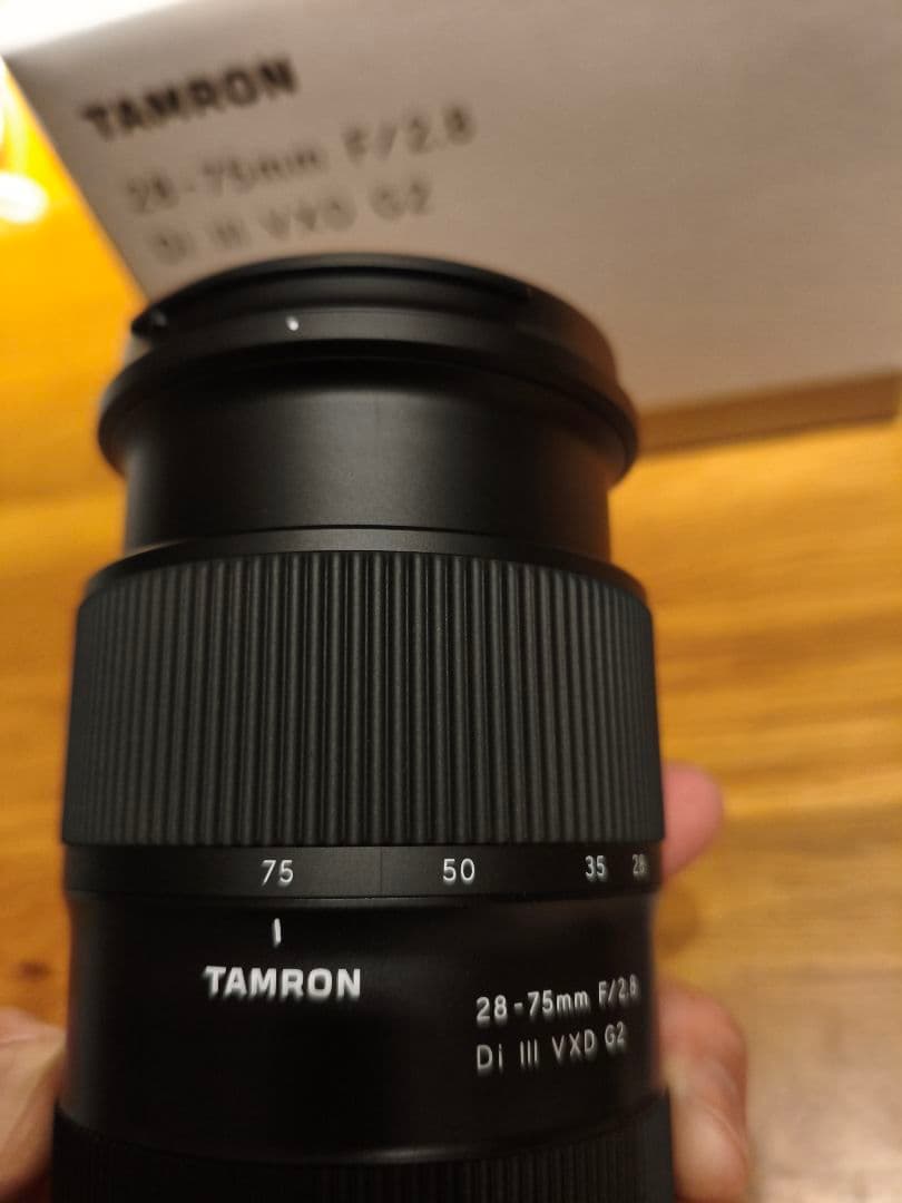 タムロン　28-75mm F/2.8 Di III VXD G2 　Eマウント用