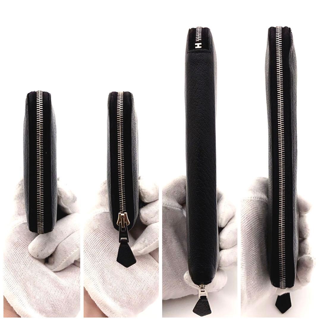 ✨希少✨値下げ不可❣️エルメス♦︎アザップ♦︎オールレザー♦︎ブラック♦︎シェーブル