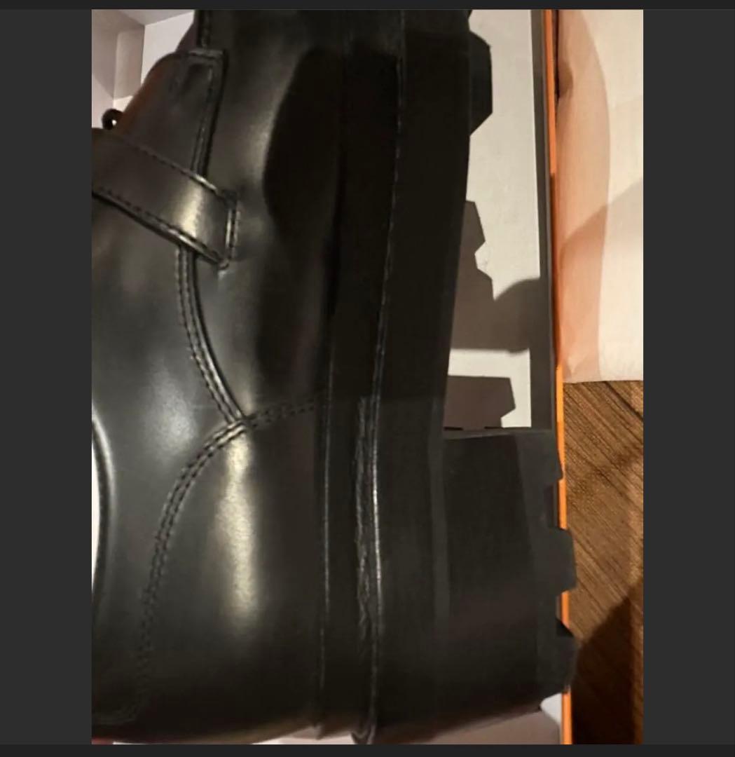 HERMESファースト ケリーローファーブラック39