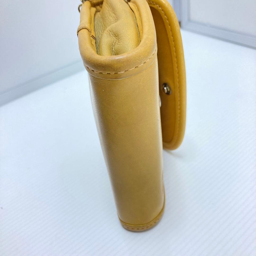 希少　Vintage COACH オールドコーチ　ケース　グラブタンレザー