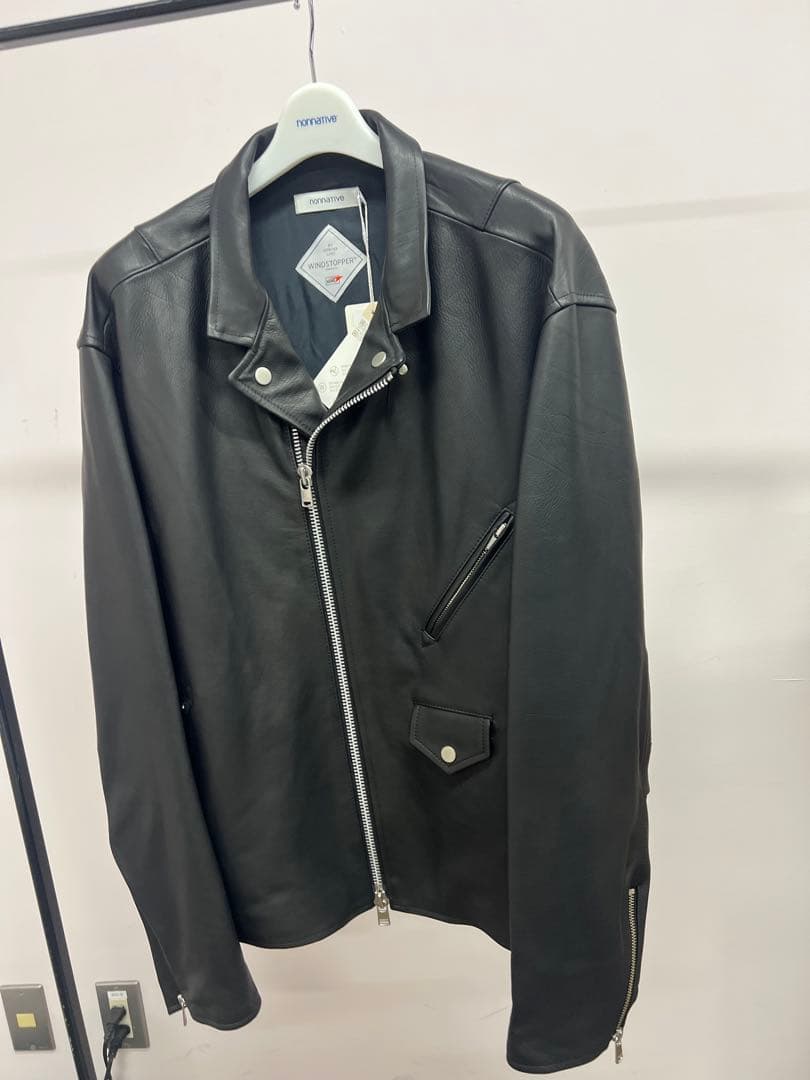 nonnative今期新作RIDER BLOUSON COW LEATHER新品