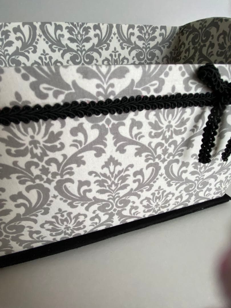 T☆☆様オーダー品 リピーター様 ダマスク柄収納ボックスセット