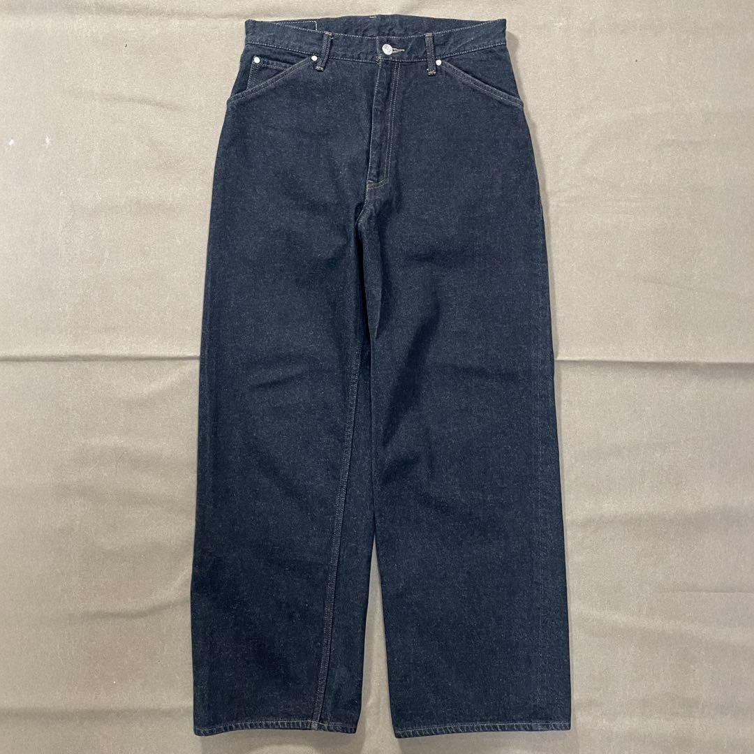 stabilizer gnz waist overall 先染めブラックデニム