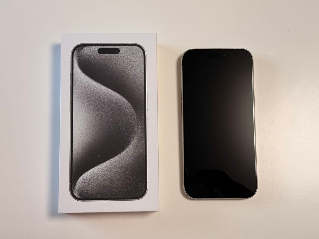 【SIMフリー】Apple iPhone 15 Pro 256gb シルバー