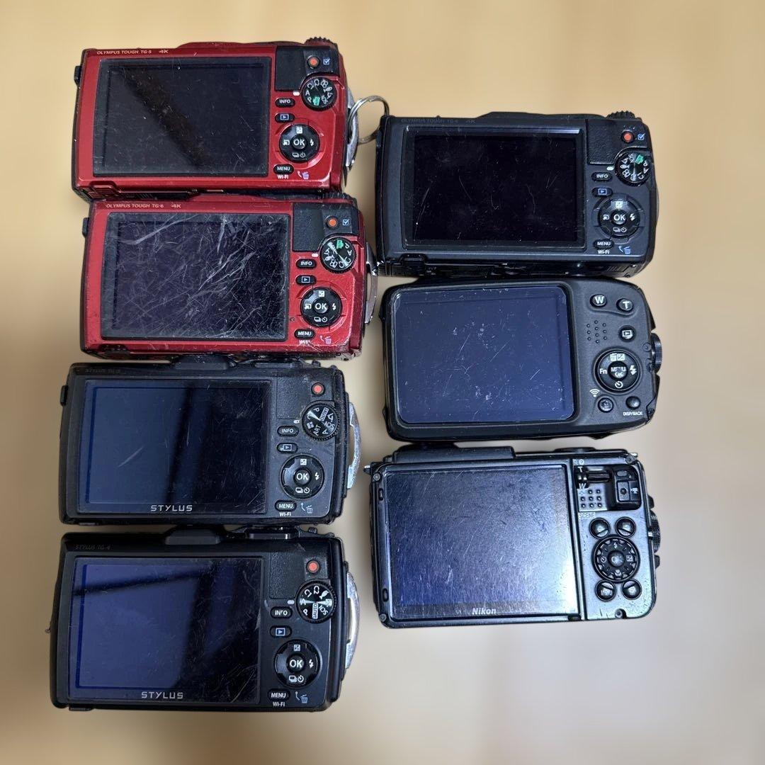 防水デジカメ　まとめ　ジャンク