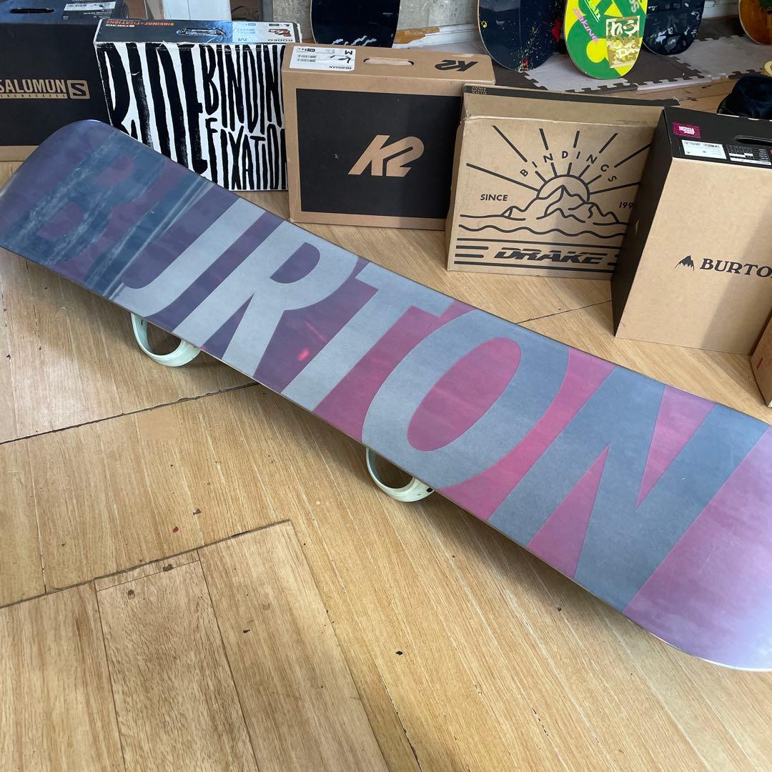 BURTON　バートン　マクモリス愛用スノーボード　CUSTOMバインディング付