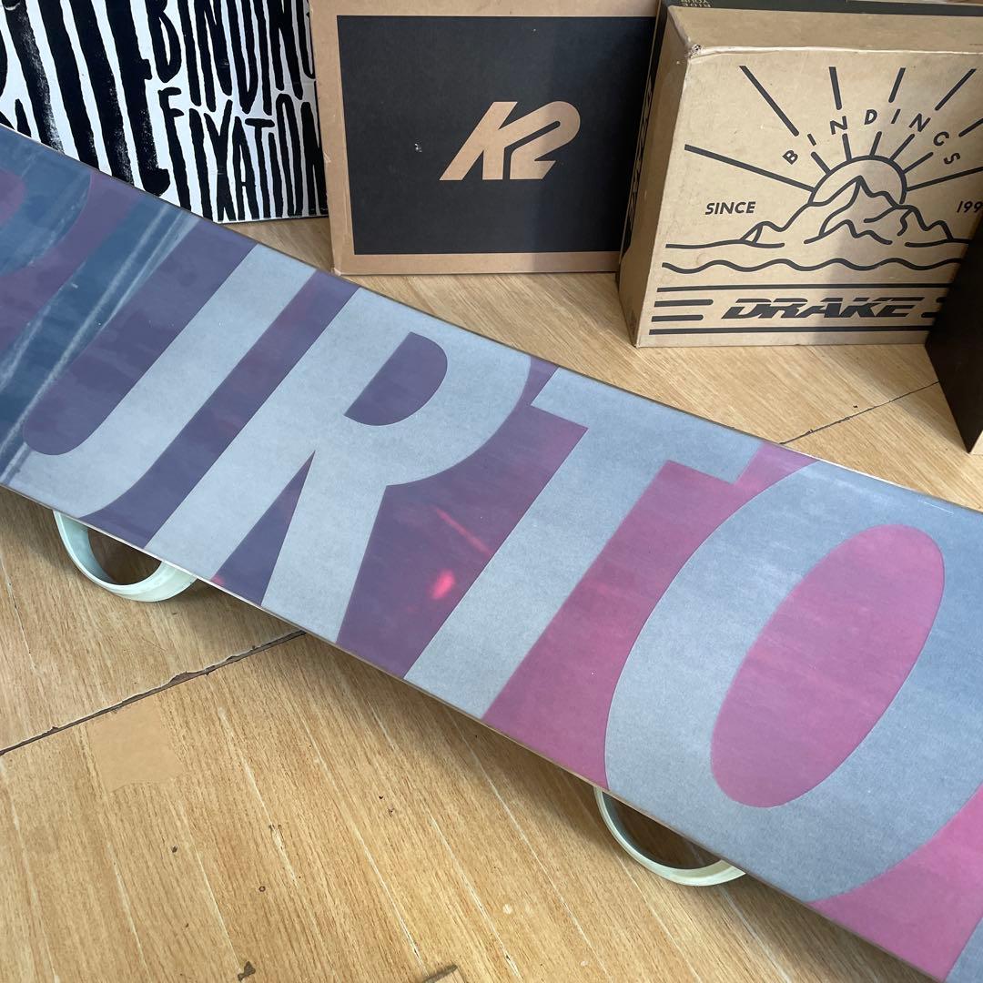 BURTON　バートン　マクモリス愛用スノーボード　CUSTOMバインディング付