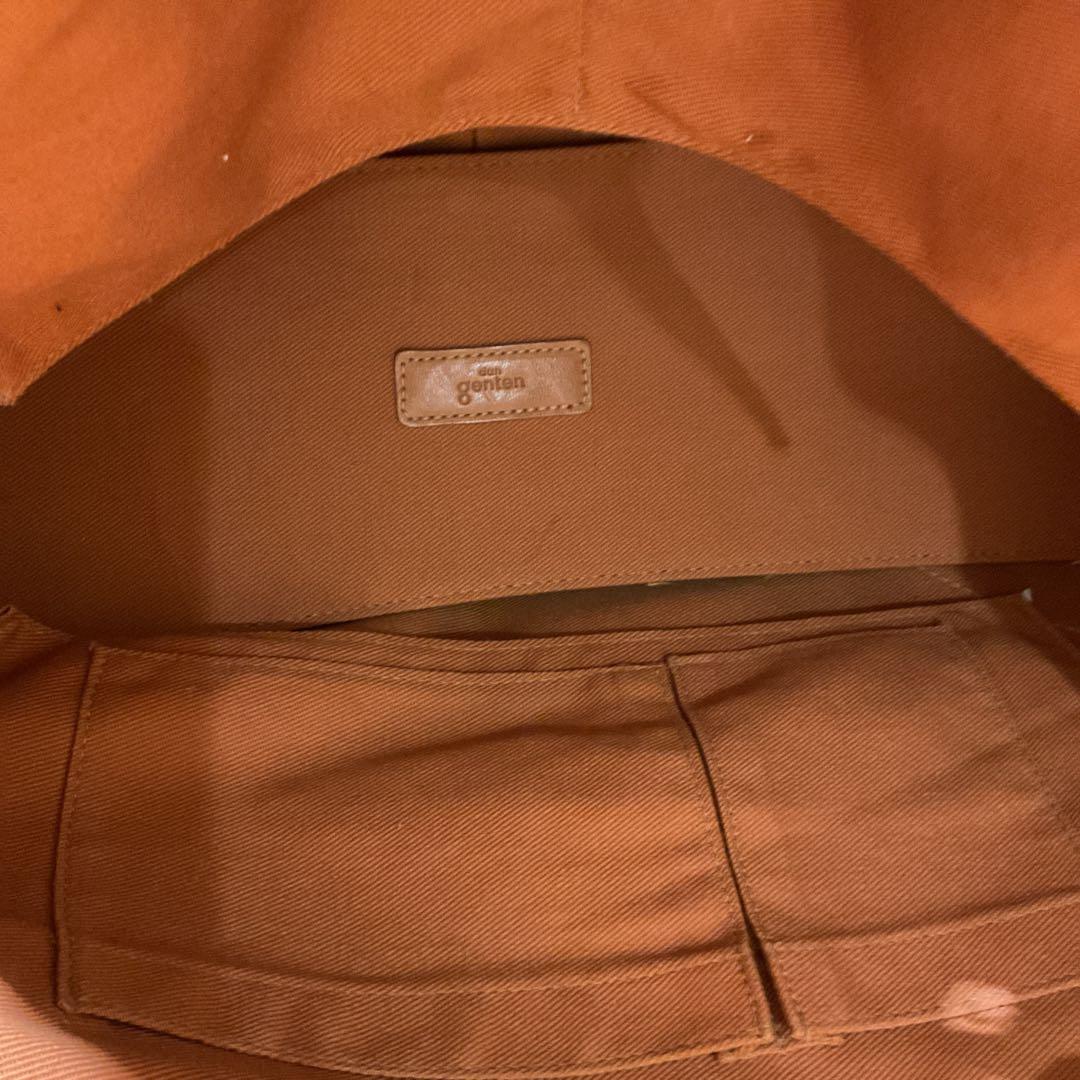 専用　genten ゲンテン　ボストンバッグ　キャンバス　レザー　南京錠