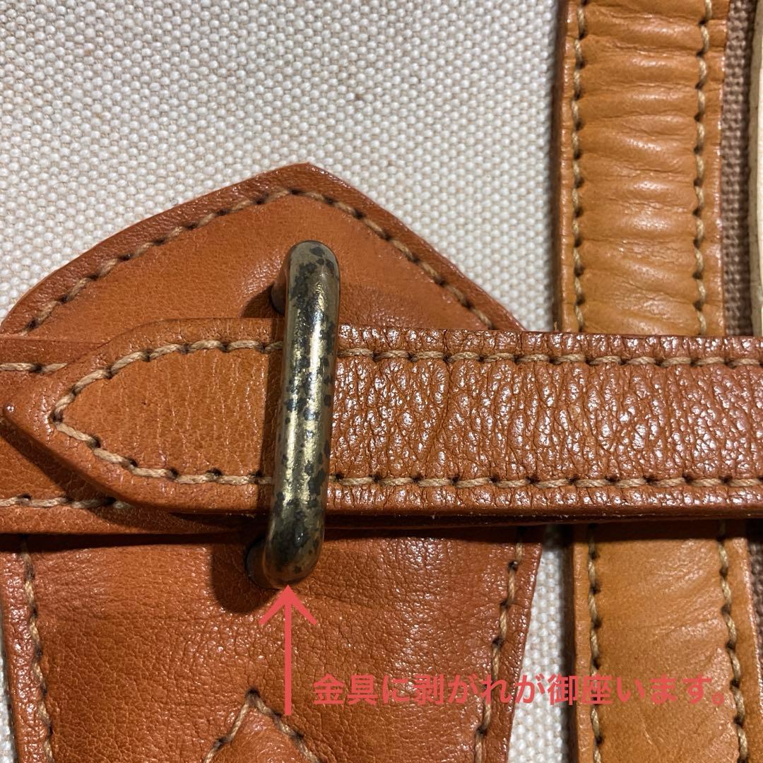 専用　genten ゲンテン　ボストンバッグ　キャンバス　レザー　南京錠