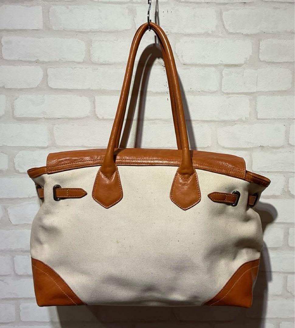 専用　genten ゲンテン　ボストンバッグ　キャンバス　レザー　南京錠