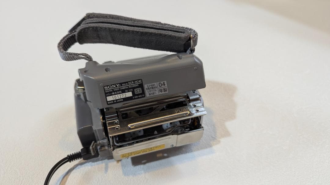 値下げ　☆動作確認済　SONY製 DCR-HC40 miniDVビデオカメラ☆