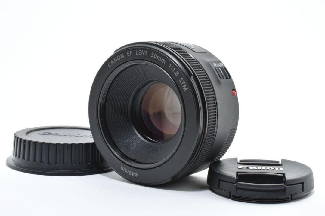 Canon キャノン EF 50mm 1.8 STM レンズ デジタル一眼カメラ