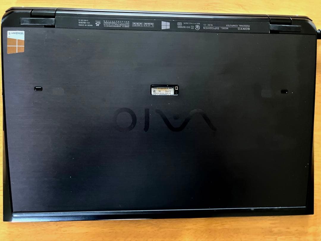 ソニーVAIO SVP13219CJB タッチパネル、増設バッテリー付［訳あり］