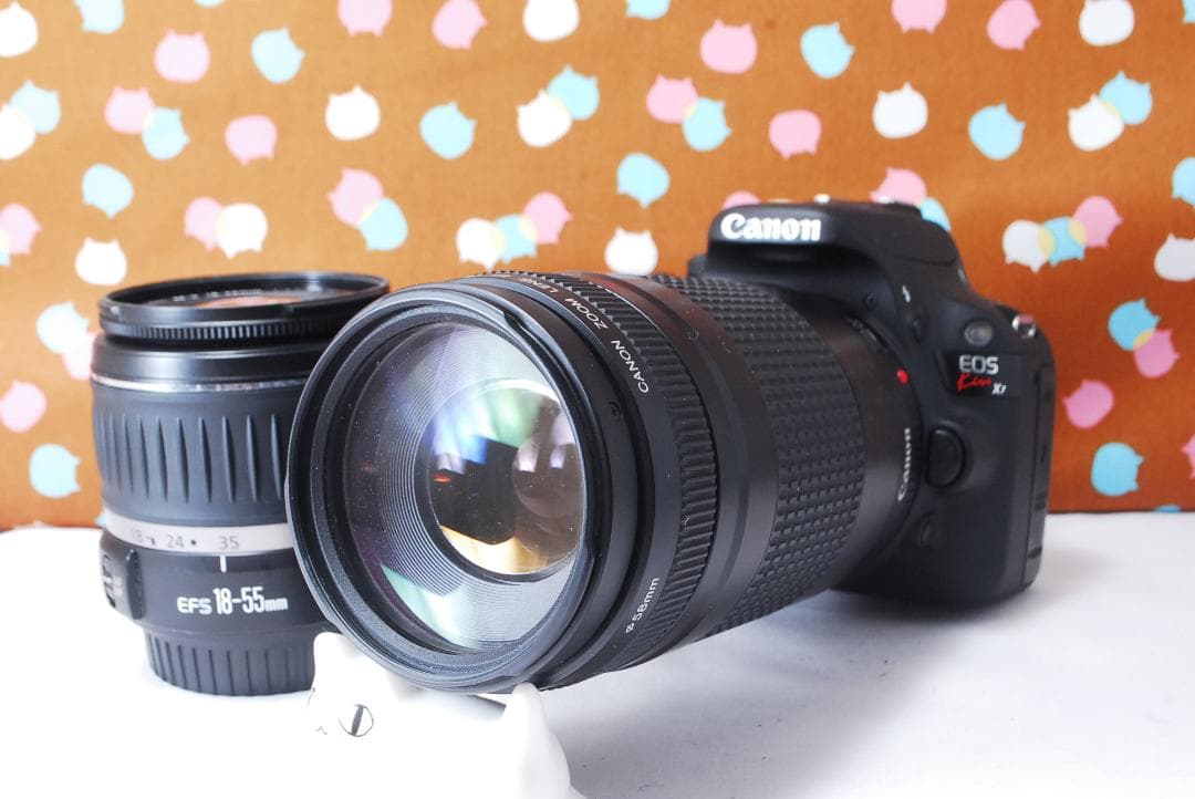 ✨ショット数2183回✨超美品✨Canon kiss X7 ダブルレンズセット