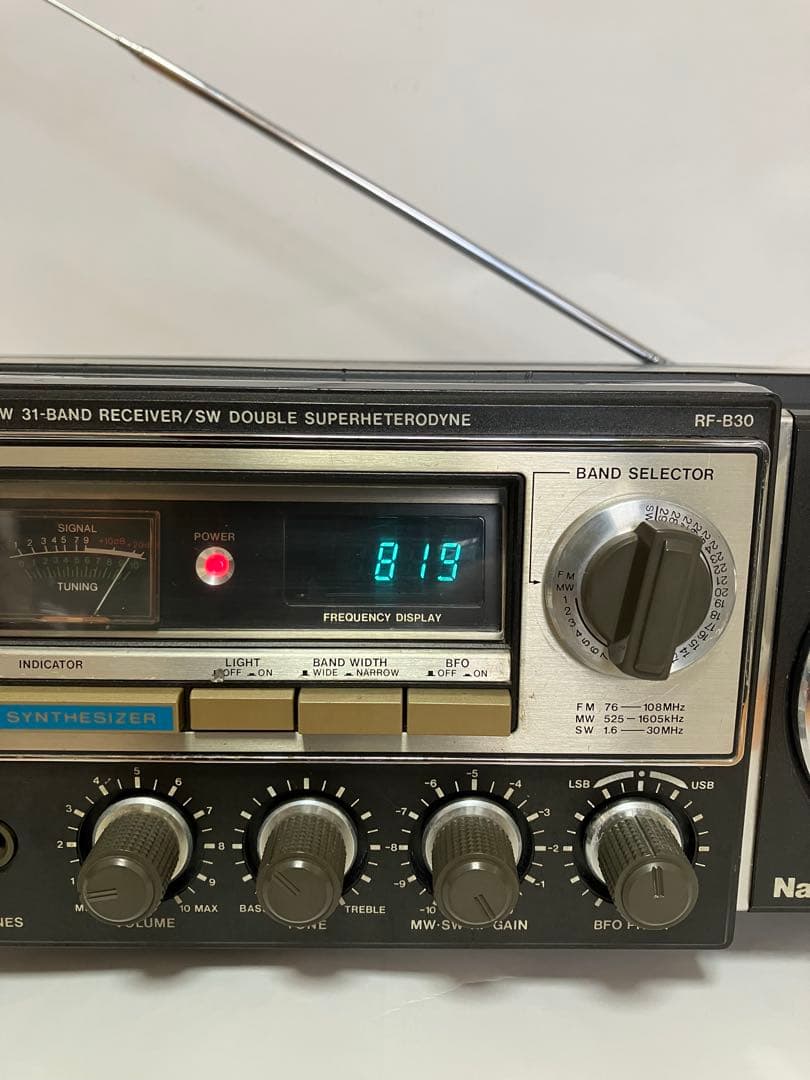 ナショナルＢＣＬラジオ　ＲＦーＢ30 完動品