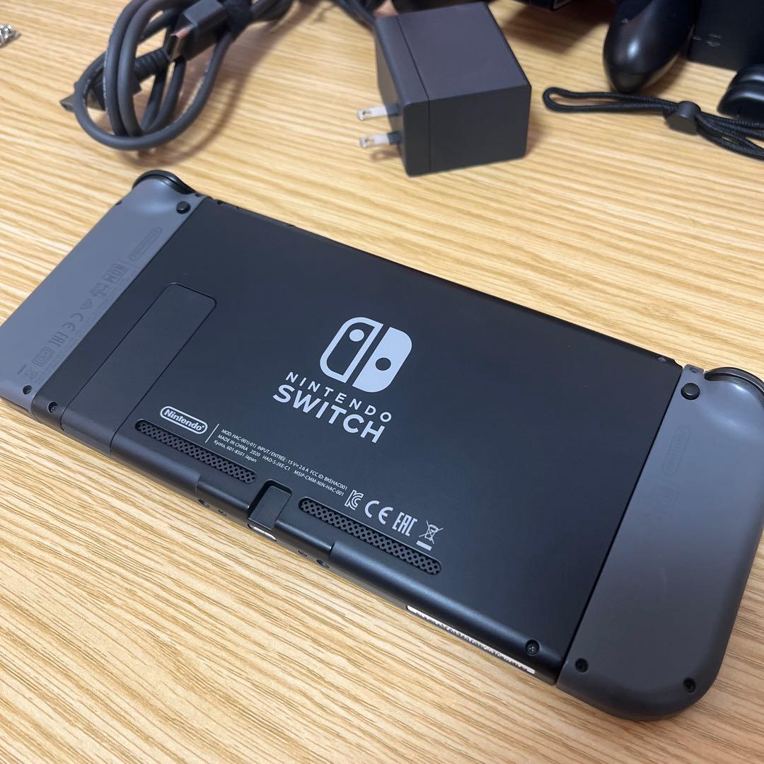 Nintendo Switch 本体 バッテリー強化版 グレー 付属品多数あり