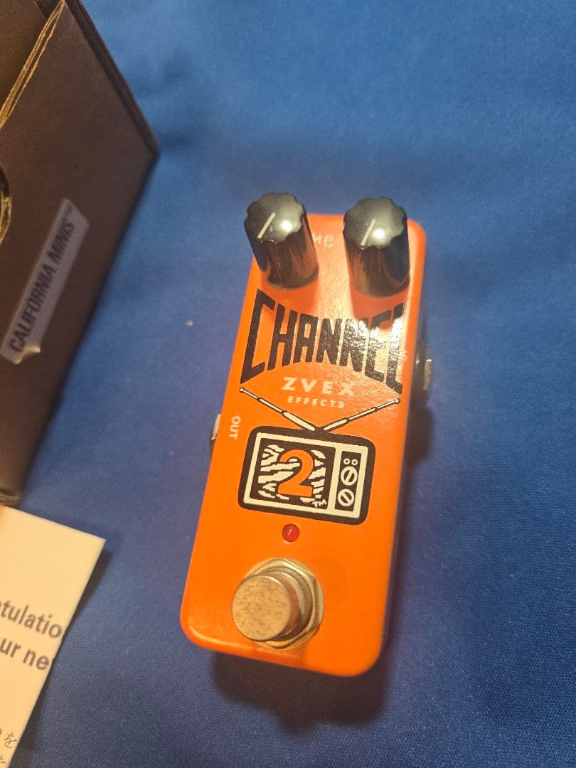 Z.Vex Effects Channel 2 ブースター プリアンプ バッファ