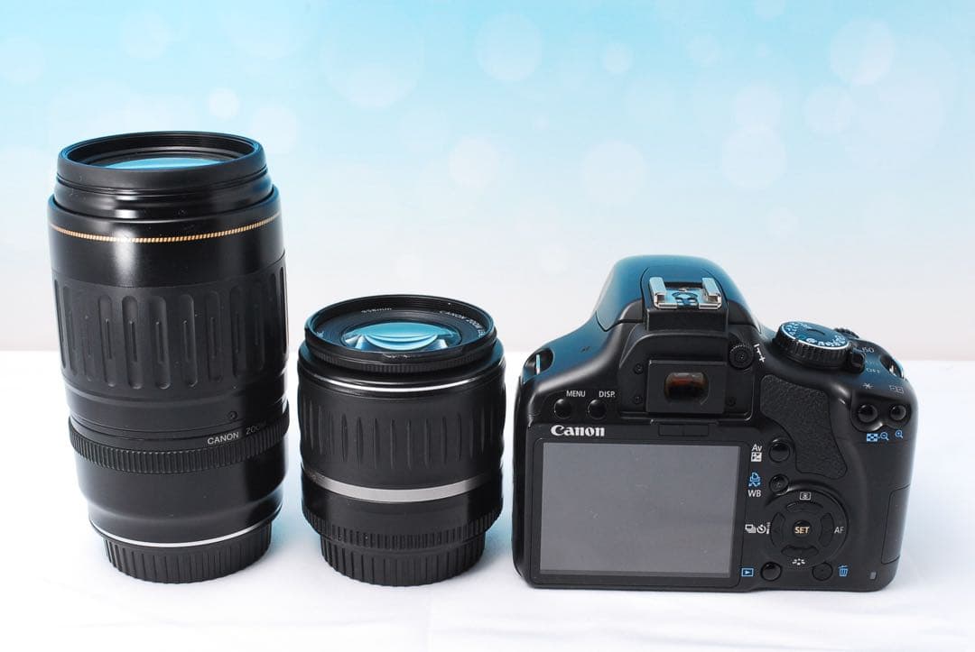 届いてスグ使える♫Canon Kiss X2 Wレンズキット