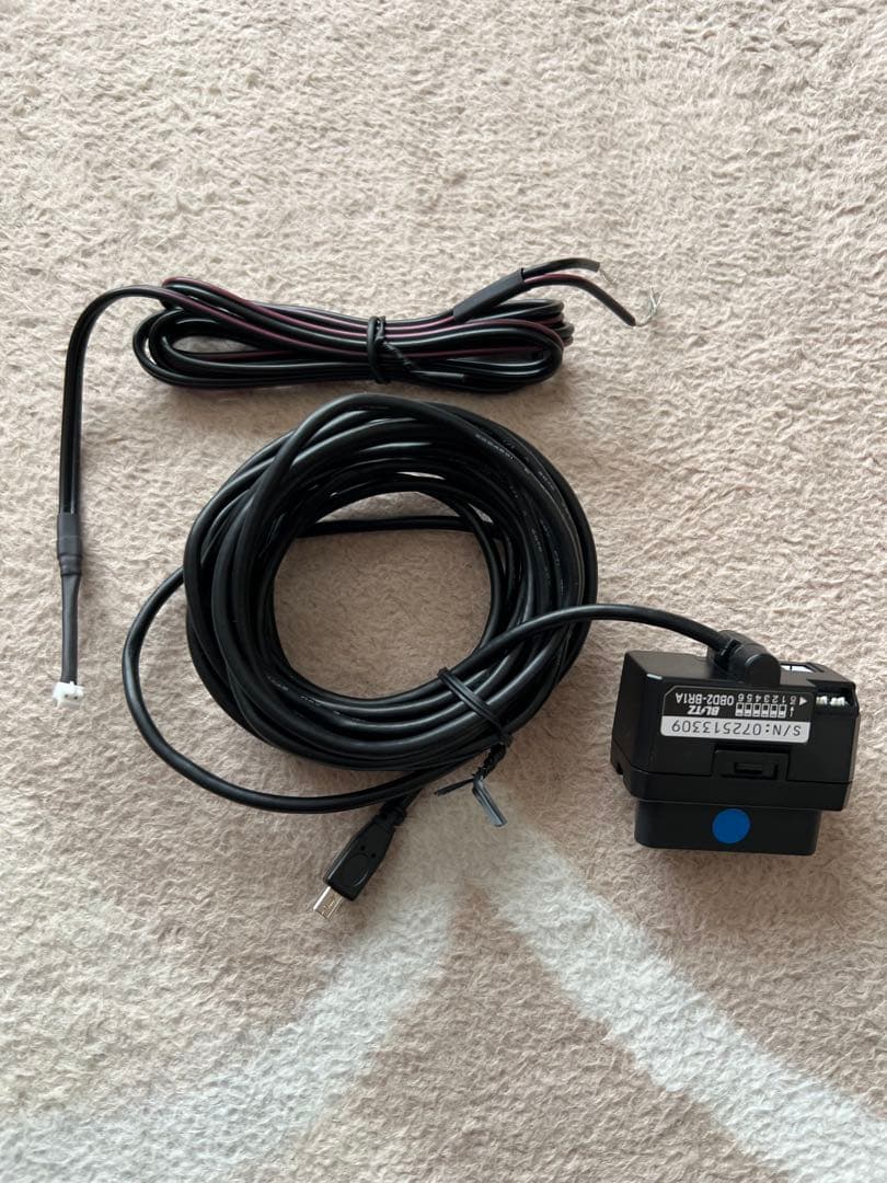 BLITZ TL314Rレーダー探知機本体 ＋OBD2アダプター