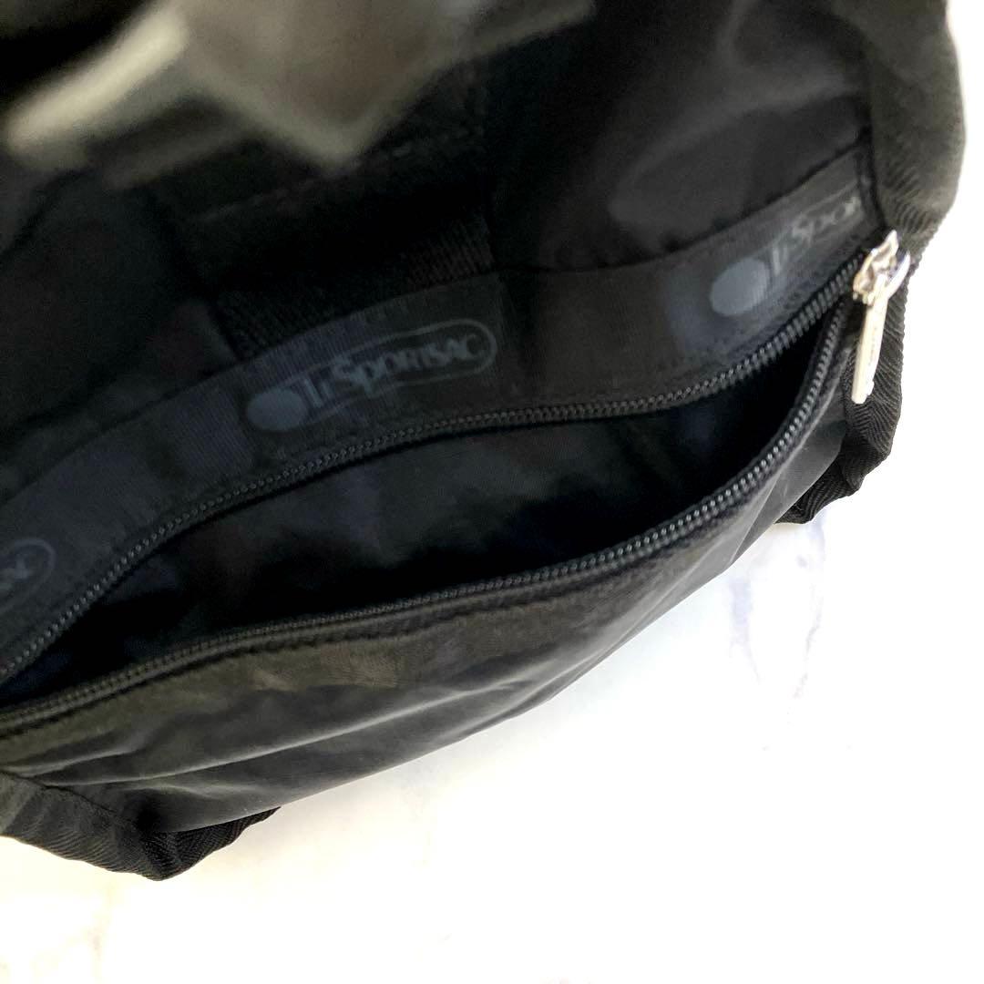 美品　LESPORTSACレスポートサック　ボストンバッグ　大容量　ブラック