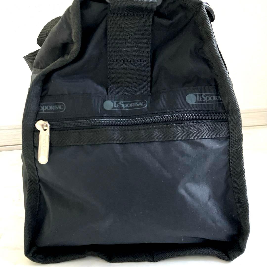 美品　LESPORTSACレスポートサック　ボストンバッグ　大容量　ブラック