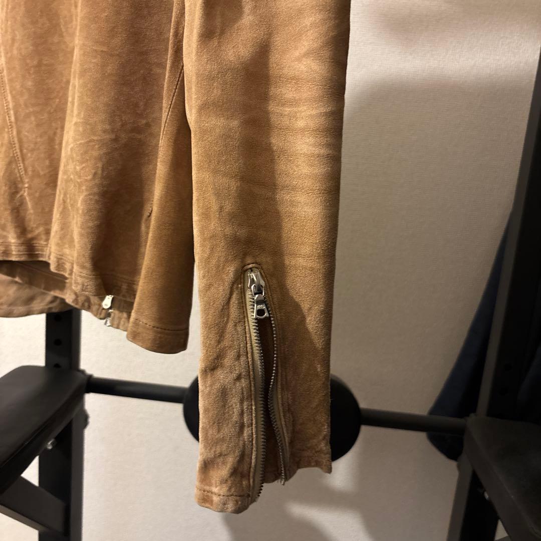 ISAMUKATAYAMA BACKLASH 白鞣しスエードライダース　サイズ1