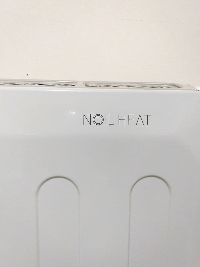 NOIL HEAT 電気ヒーター ホワイト リモコン付き