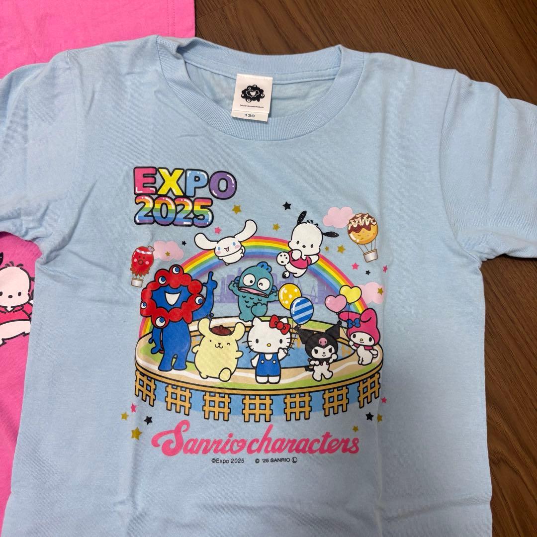万博　ミャクミャク　サンリオ　Tシャツ2枚