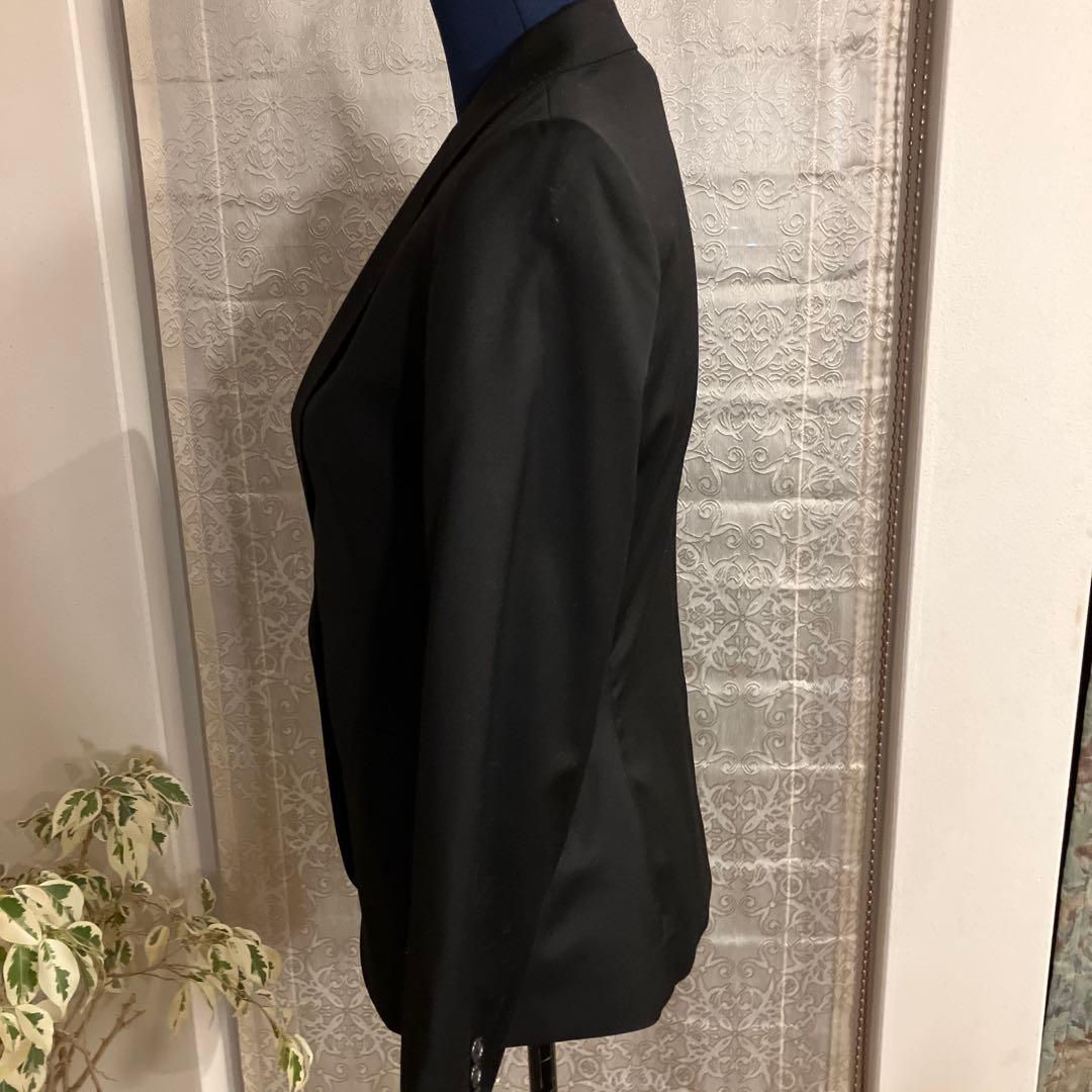 UNTITLED アンタイトル　パンツスーツ　洗える　シルク混　クリーニング済み