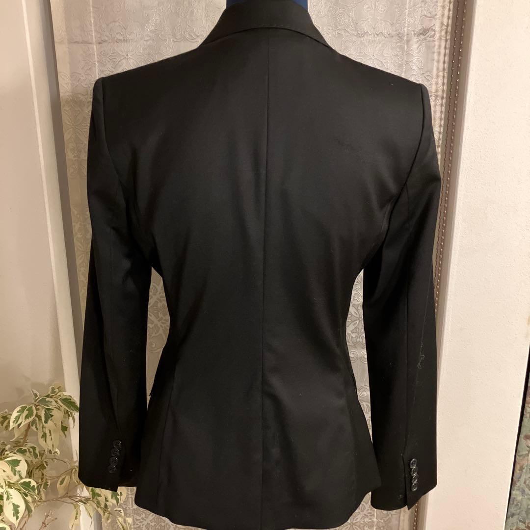 UNTITLED アンタイトル　パンツスーツ　洗える　シルク混　クリーニング済み