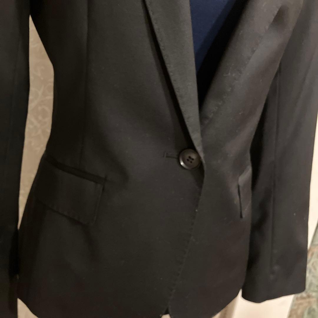 UNTITLED アンタイトル　パンツスーツ　洗える　シルク混　クリーニング済み