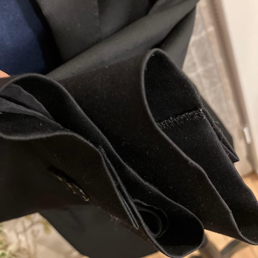 UNTITLED アンタイトル　パンツスーツ　洗える　シルク混　クリーニング済み