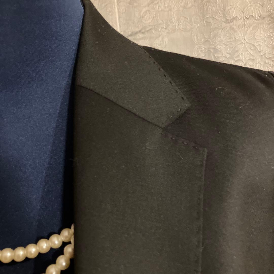 UNTITLED アンタイトル　パンツスーツ　洗える　シルク混　クリーニング済み