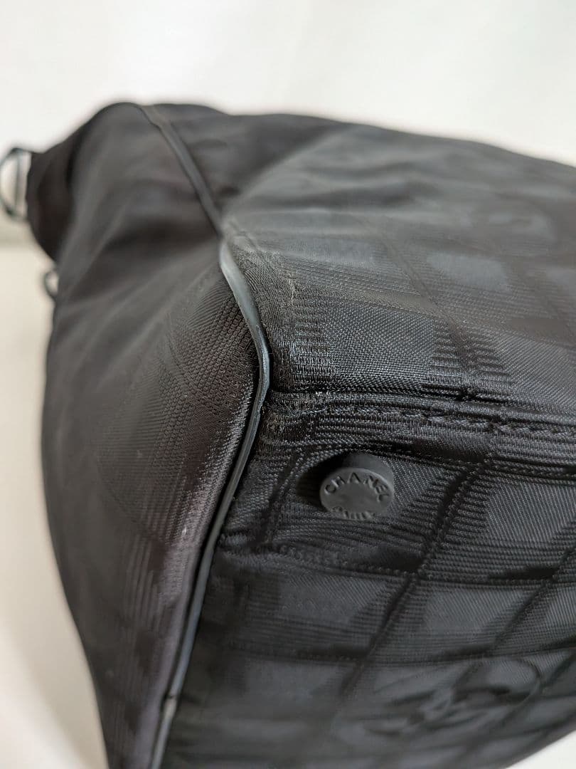シャネル ハンドバッグ ニュートラベル ナイロン ブラック